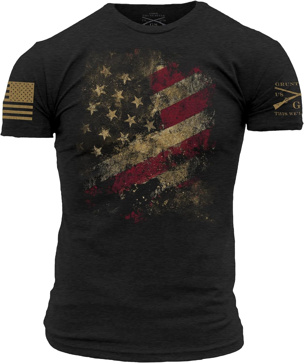 Worn Flag 2.0 Men'S T-Shirt