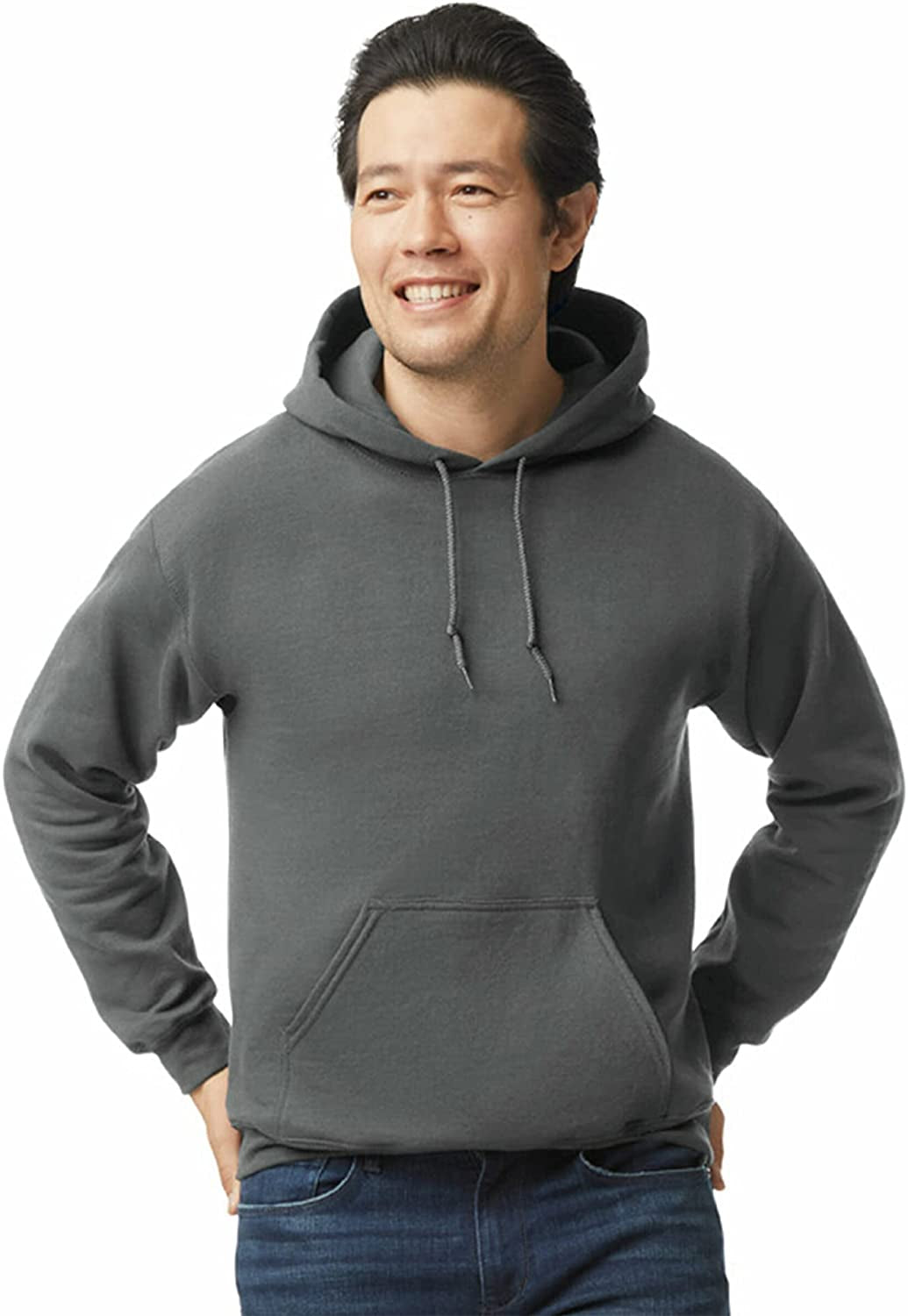 Unisex Adult Fleece Hoodie Sweatshirt, Style G18500, Multipack