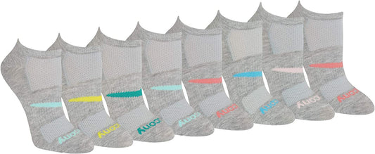 Women'S Rundry Performance Super Lite No-Show Athletic Socks, (8 Pairs)