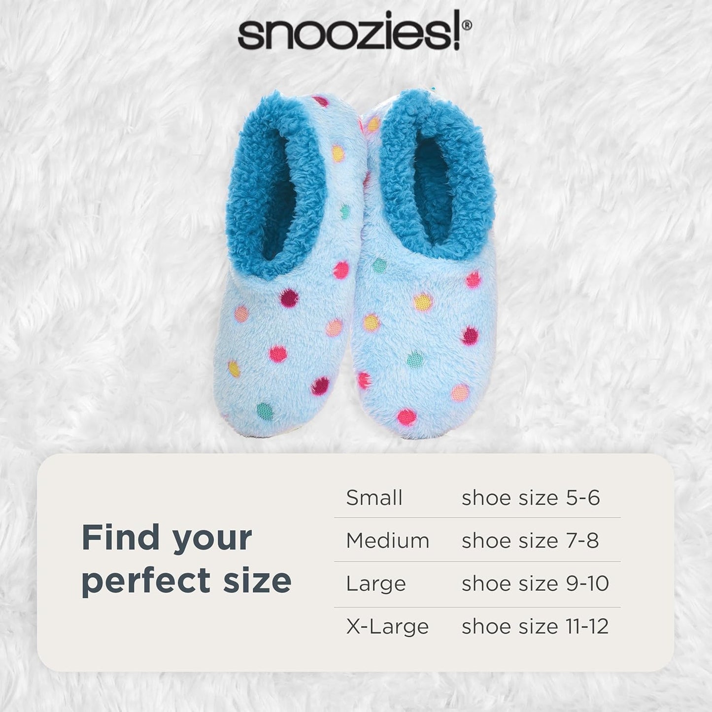 Slippers for Women | Lotsa Dots Colorful Cozy Sherpa Slipper Socks | Womens House Slippers | Cozy Slippers for Women | Colorful Womens Fuzzy Slippers